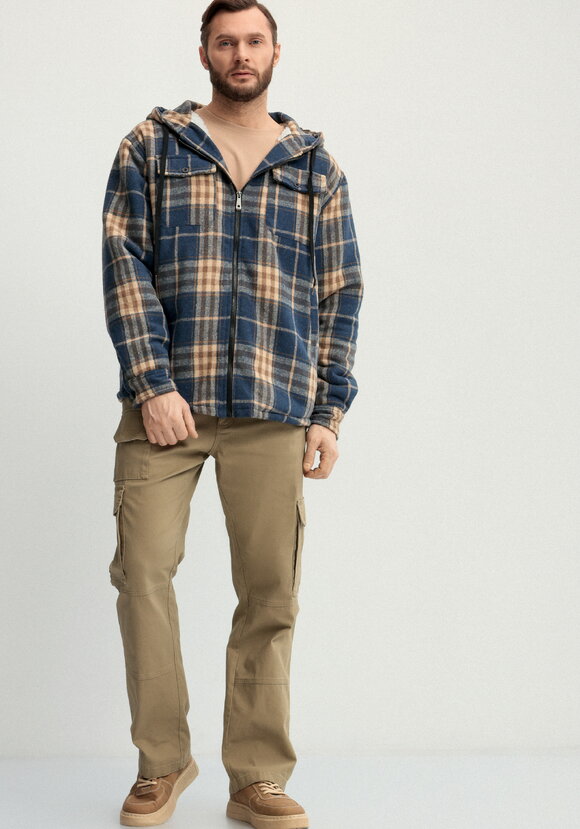 Рубашка с капюшоном и подкладом из шерпы шир.  580, рис. 2