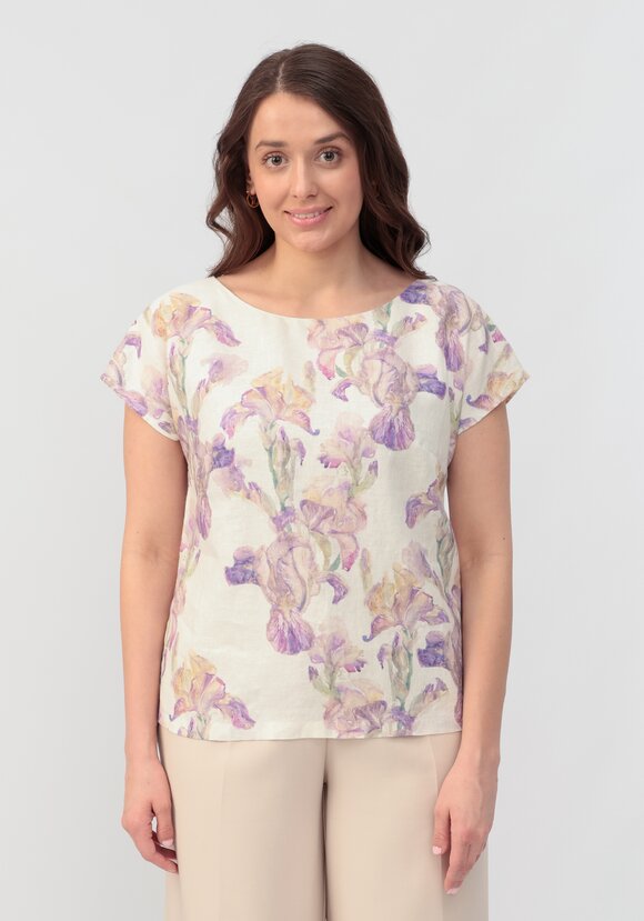 Блуза с удлиненной линией плеча Камилла шир.  580, рис. 10