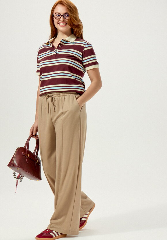 Брюки со стрелками свободного кроя шир.  580, рис. 8