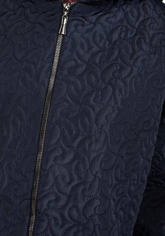 Пальто стеганое с застежкой-молнией шир.  580, рис. 16