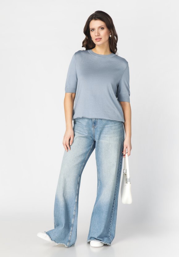 Джемпер женский с рукавом до локтя шир.  580, рис. 17