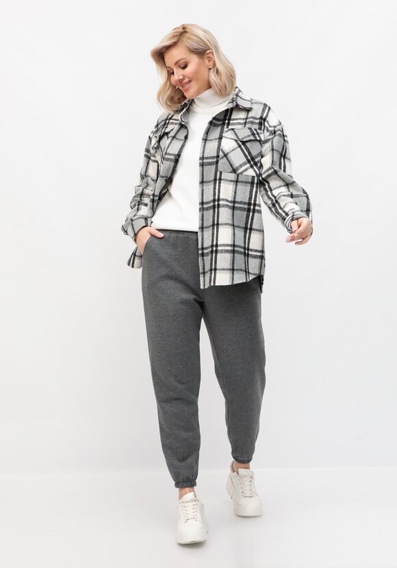 Брюки из футера на эластичной ленте шир.  580, рис. 18