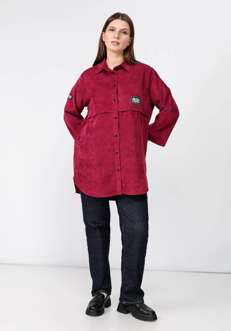 Рубашка вельветовая Гарсия шир.  750, рис. 14