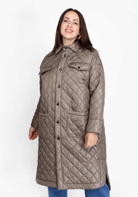 Пальто стеганое шир.  580, рис. 9