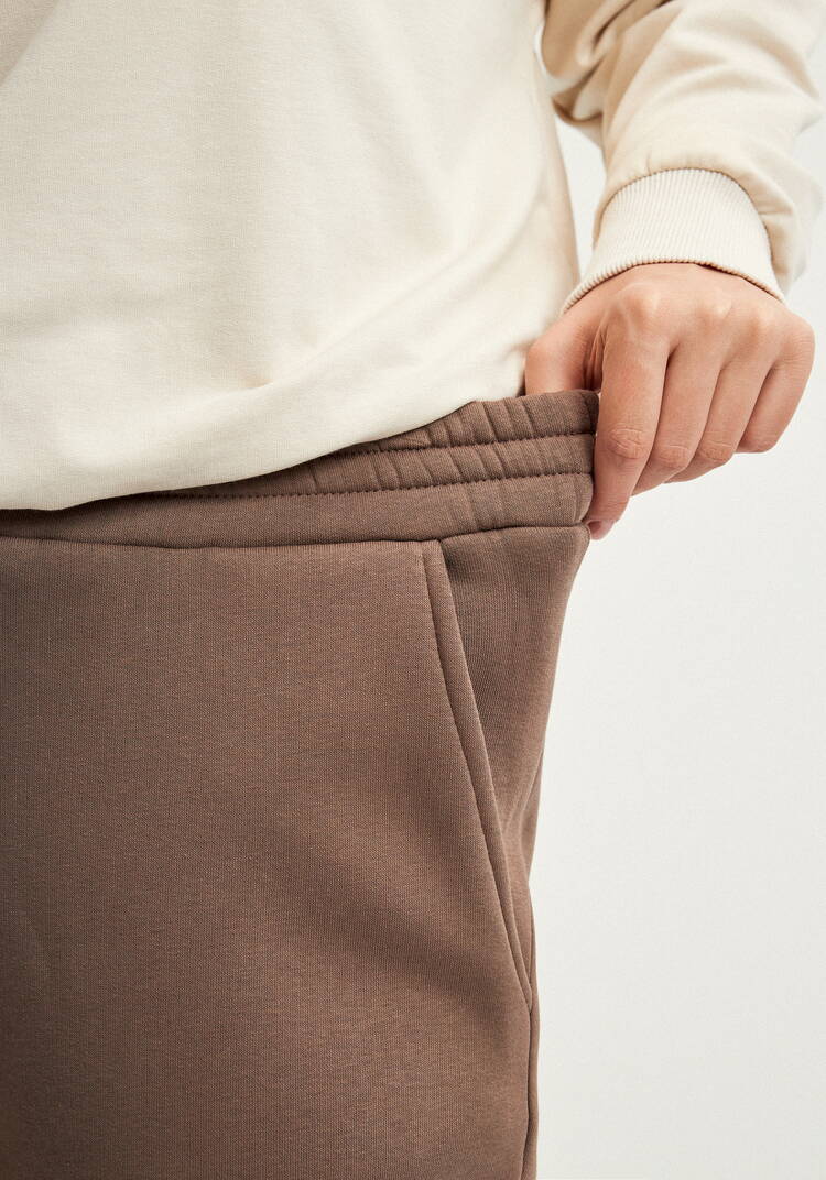 Брюки из футера с начёсом шир.  750, рис. 13