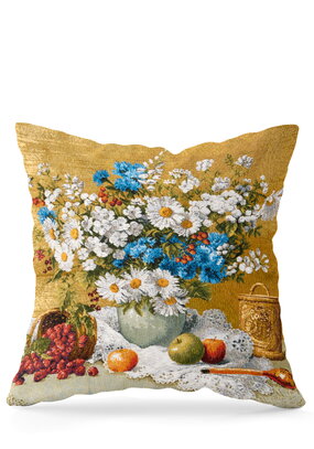 Наволочка Цветочный гобелен