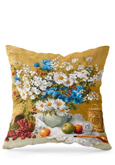 Наволочка Цветочный гобелен