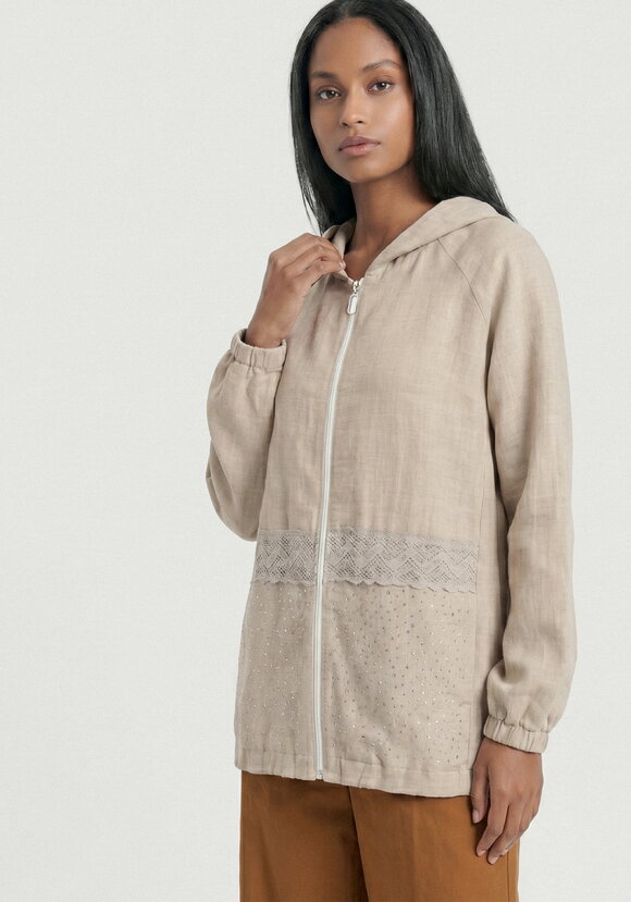 Жакет изо льна Зов души шир.  580, рис. 16