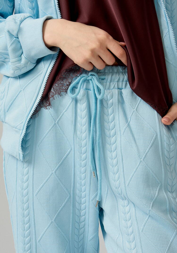 Костюм бомбер и брюки свободного кроя шир.  750, рис. 18