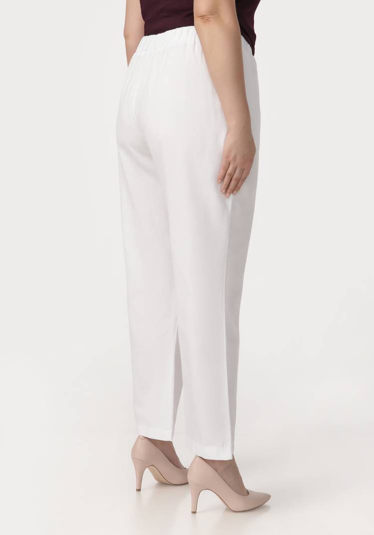 Брюки с эластичными вставками в поясе шир.  750, рис. 10