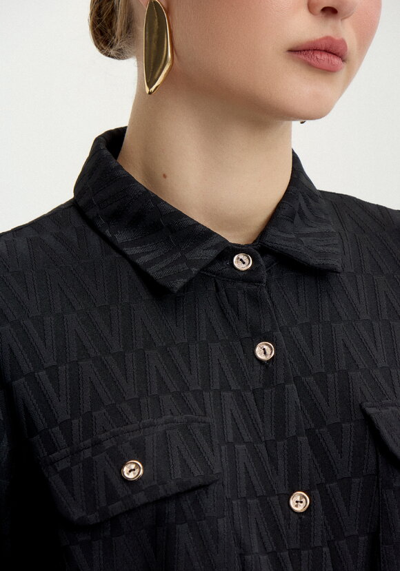 Платье рубашка с принтом шир.  580, рис. 5