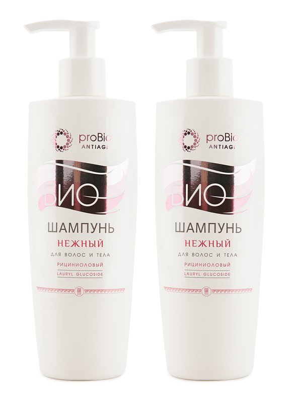 Шампунь Рициниол Нежный, 2 шт. шир.  580, рис. 1