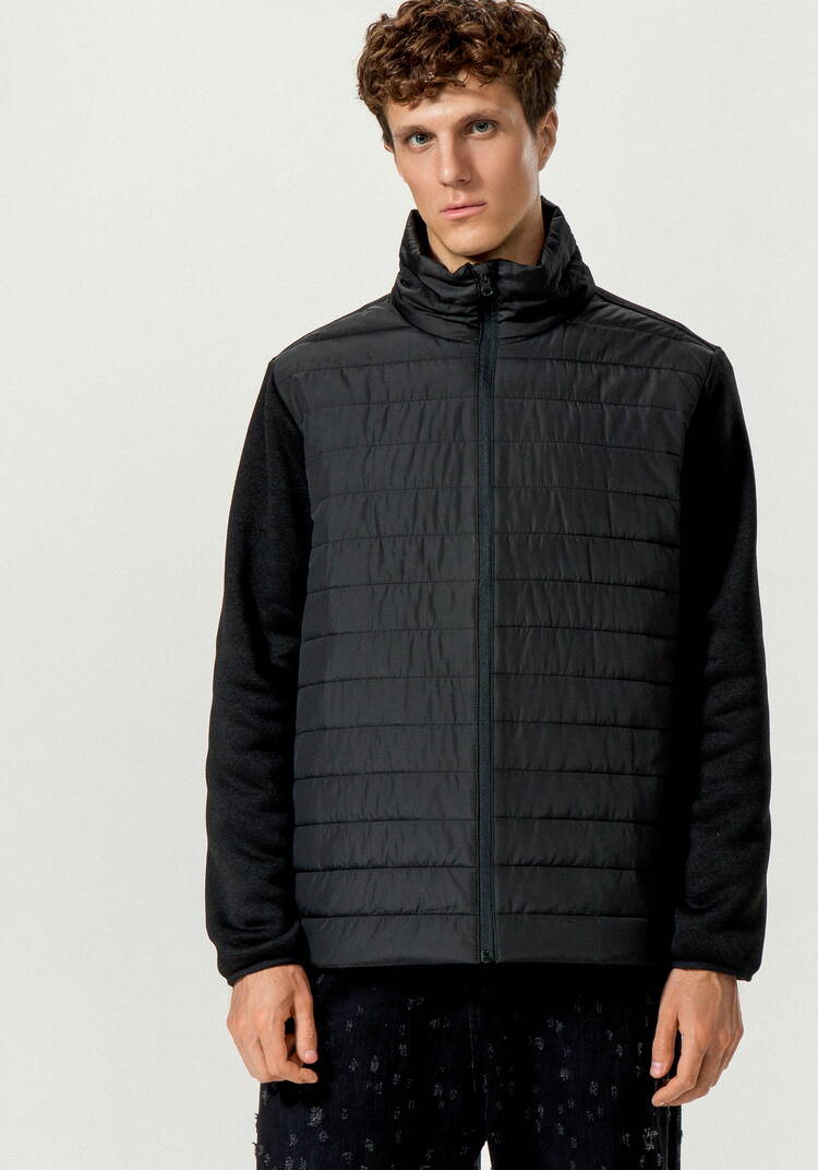 Куртка стеганая с рукавами из трикотажа шир.  750, рис. 14