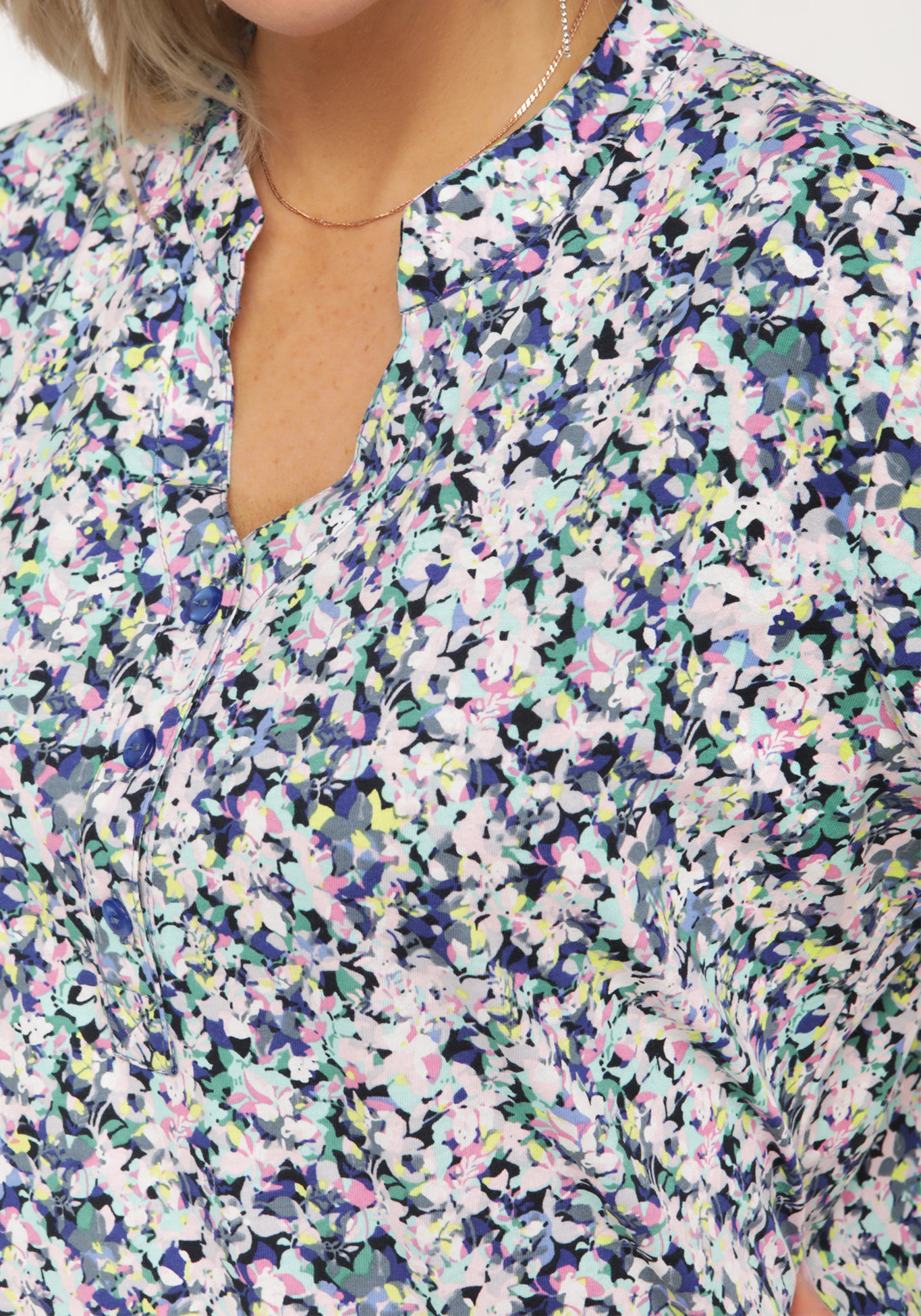 Блуза «Солнечное мгновение» Алтекс, размер 52, цвет мультиколор - фото 5