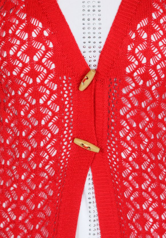 Кардиган ажурный Каталина шир.  580, рис. 3