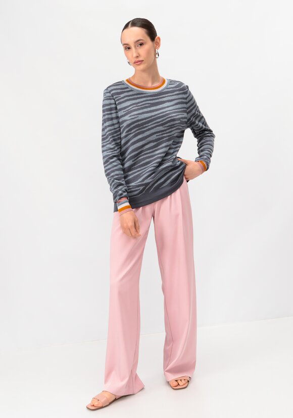 Джемпер с жаккардовым рисунком шир.  580, рис. 18