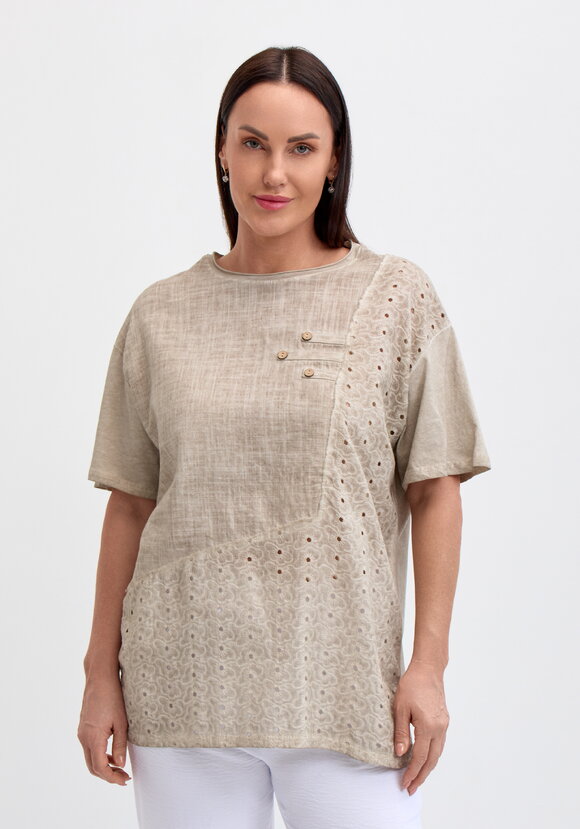 Блуза Инесса шир.  580, рис. 10