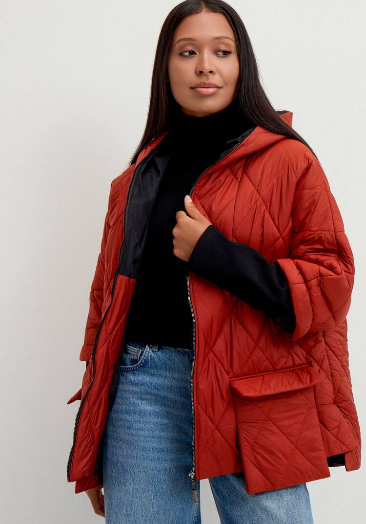 Куртка с трикотажными рукавами шир.  750, рис. 10