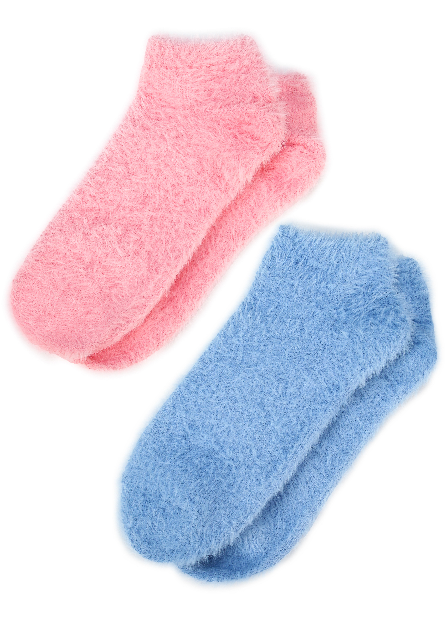 

Носки короткие с шерстью сoболя, 2 пары, Мультиколор