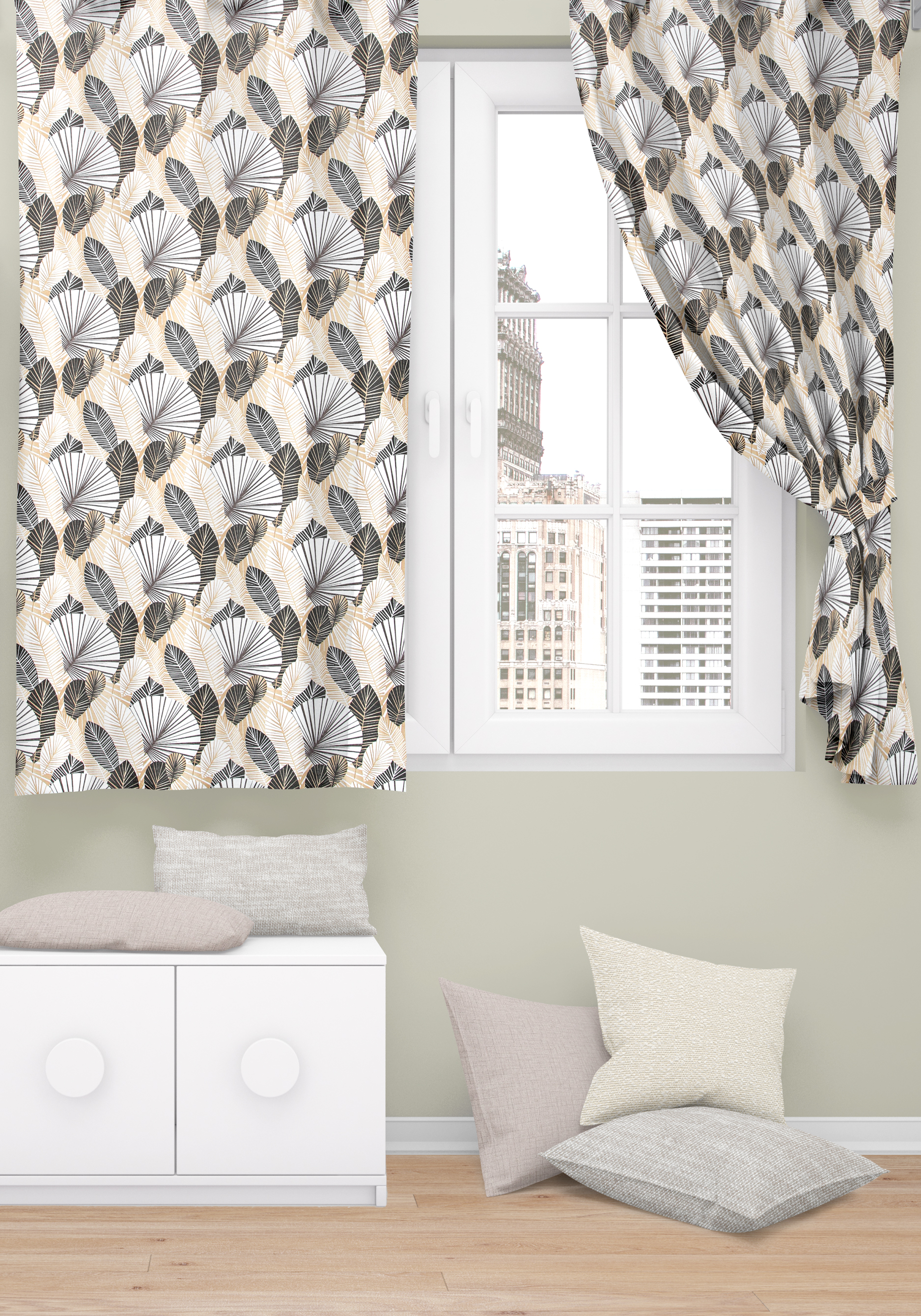 Шторы с подхватами quotМарион quot 3999₽