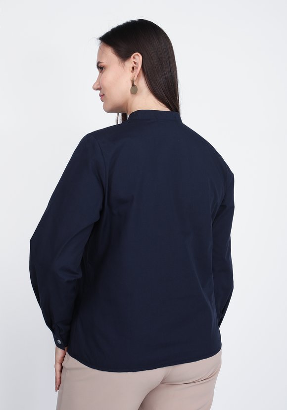 Рубашка с воротником стойка шир.  580, рис. 6