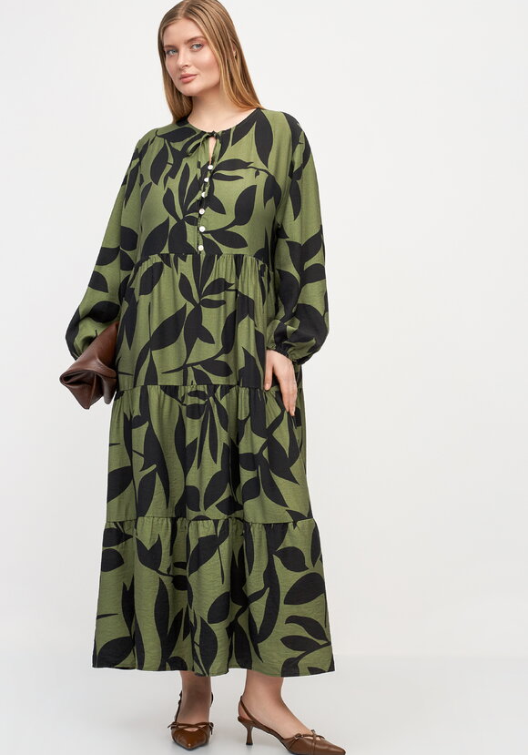 Платье Элегантный штрих шир.  580, рис. 7