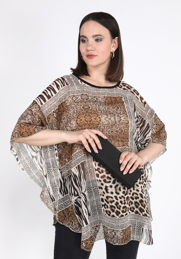 Туника Счастливый танец шир.  580, рис. 6