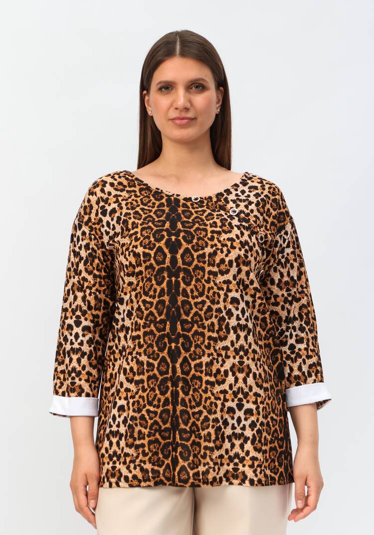 Блуза Земфира шир.  750, рис. 4