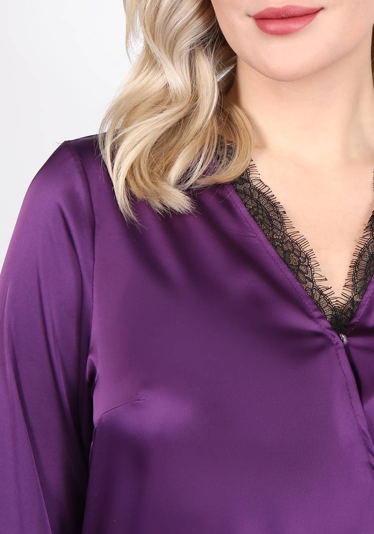 Блуза Женственное очарование шир.  750, рис. 9