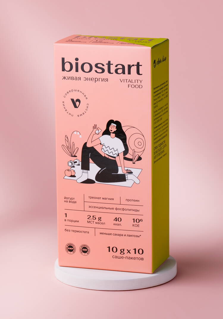 Закваска Виталити Фуд биостарт, 2 шт. шир.  750, рис. 4