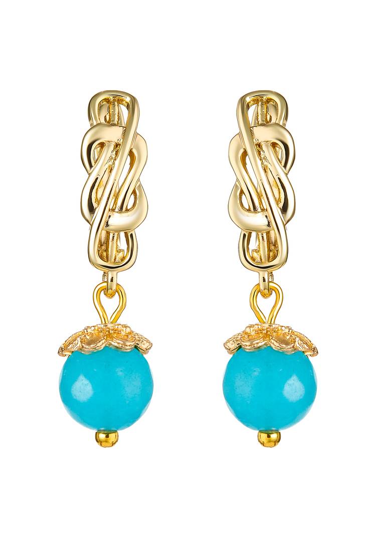 Серьги Птица счастья шир.  750, рис. 1