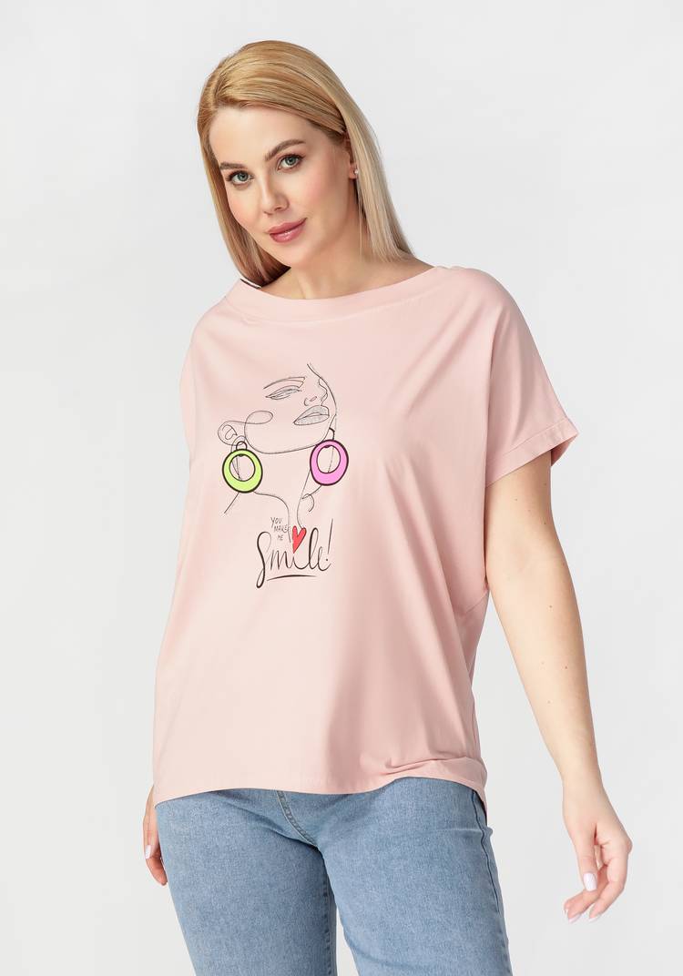 Футболка женская Виолетта шир.  750, рис. 9