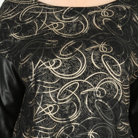 Блузка с округлым вырезом и молниями шир.  580, рис. 10