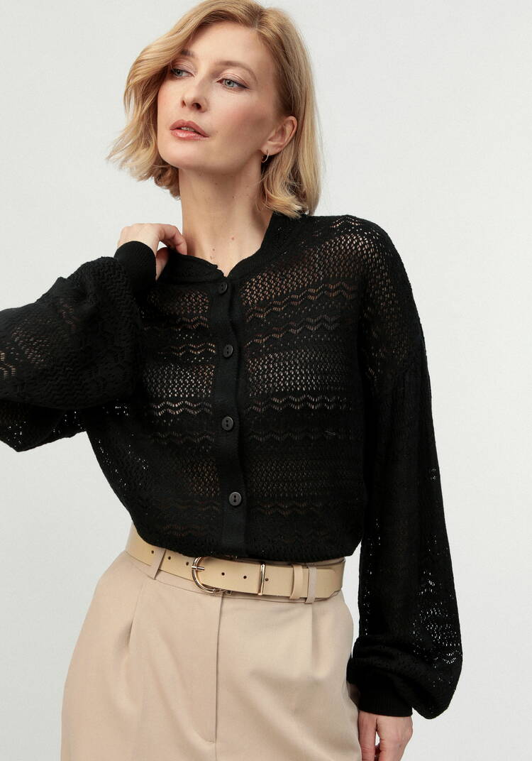 Блуза женская с пышным рукавом шир.  750, рис. 33