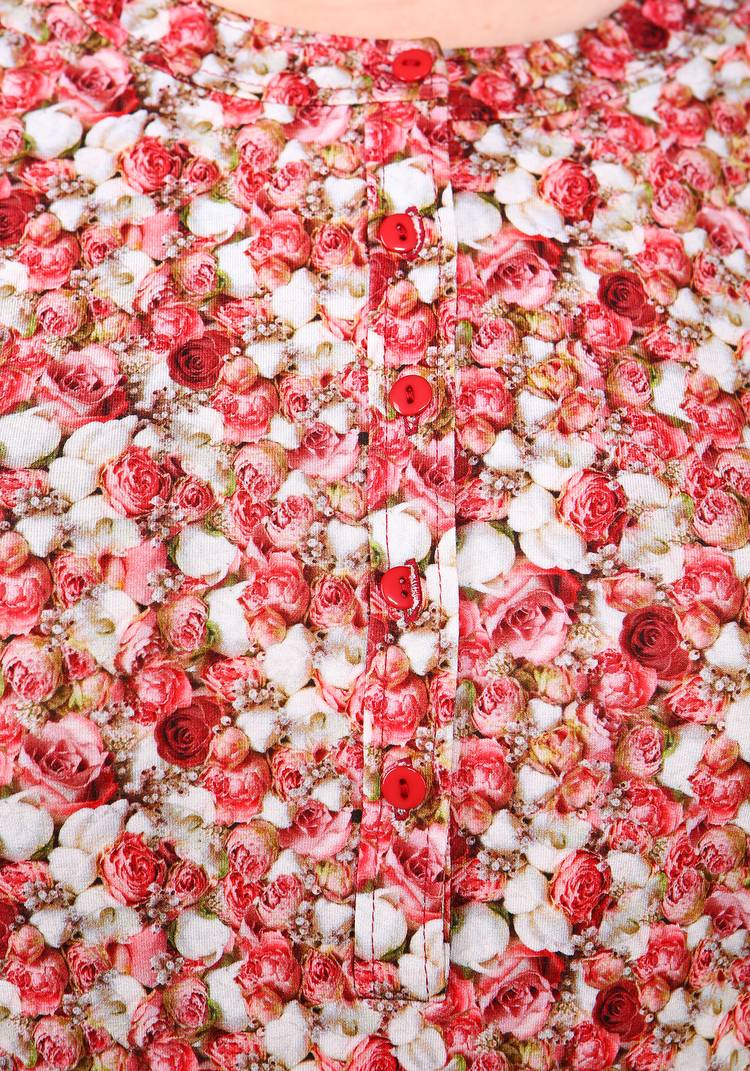 Туника Цветочная поляна шир.  750, рис. 4