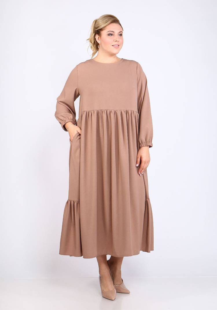 Платье-макси в стиле Бохо шир.  750, рис. 5