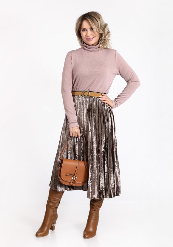 Водолазка классическая с высоким воротом шир.  580, рис. 3