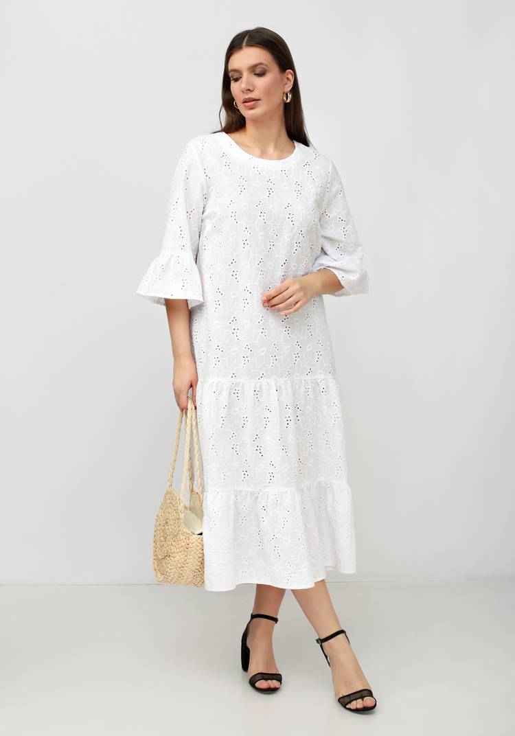 Платье из шитья свободного кроя шир.  750, рис. 7