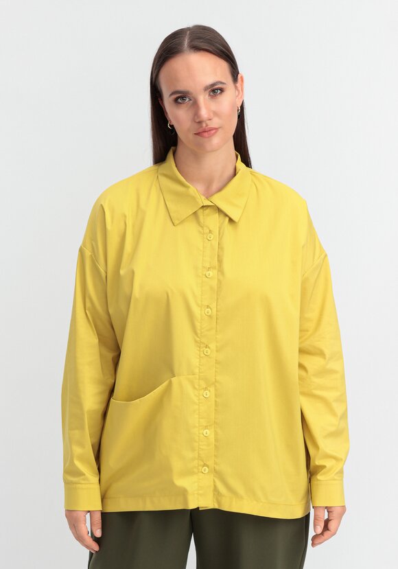 Рубашка с объемным карманом шир.  580, рис. 4