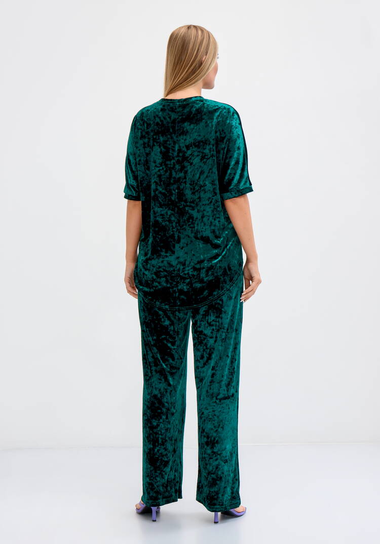 Костюм блуза с брюками Анфиса шир.  750, рис. 10