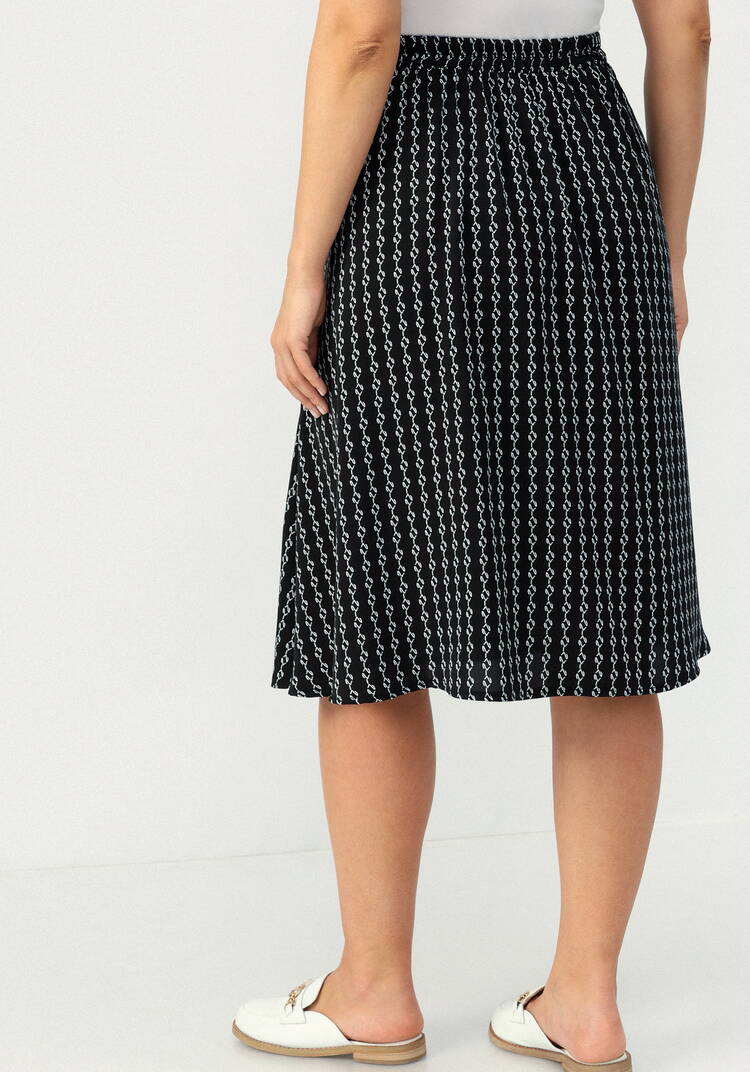 Юбка с принтом на запах шир.  750, рис. 14