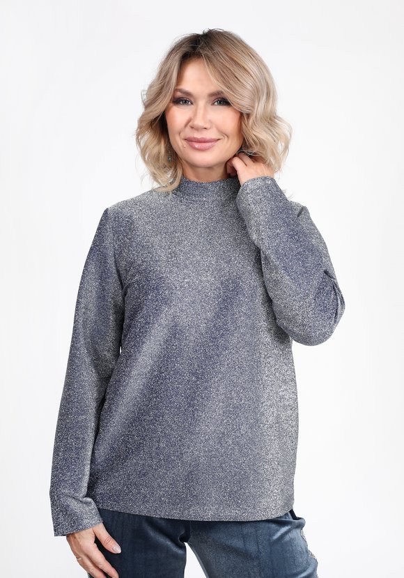 Блуза Сияние неба шир.  580, рис. 9