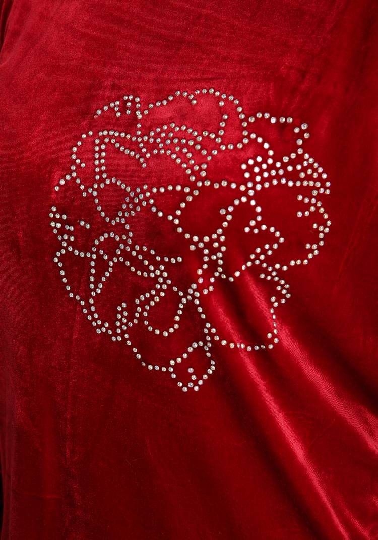 Костюм из бархата с аппликацией шир.  750, рис. 8