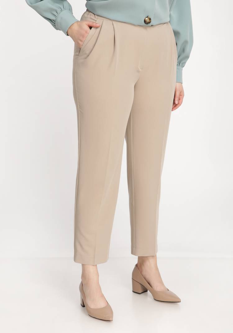 Классические брюки зауженные к низу шир.  750, рис. 6