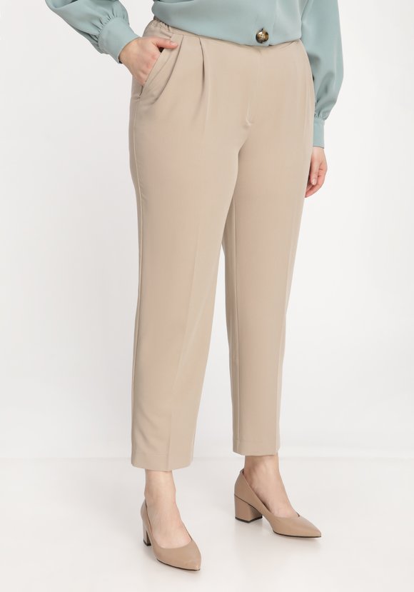 Классические брюки зауженные к низу шир.  580, рис. 6