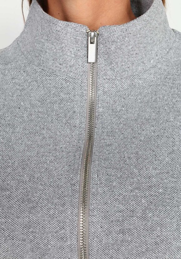 Бомбер на молнии с поясом-резинкой шир.  580, рис. 4