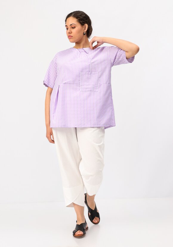 Блуза оригинального дизайна и свободного кроя шир.  580, рис. 17