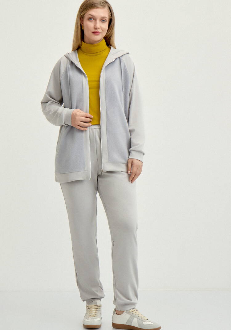 Олимпийка на молнии с капюшоном шир.  750, рис. 9