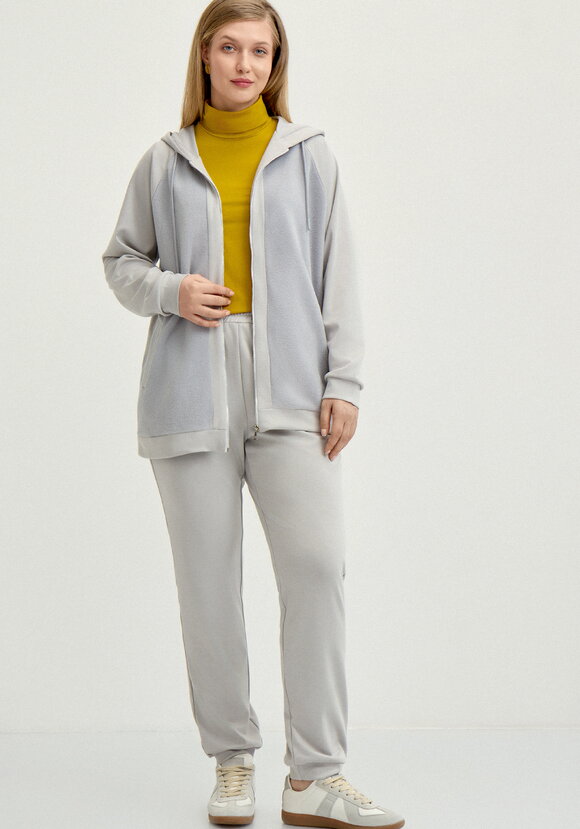 Олимпийка на молнии с капюшоном шир.  580, рис. 9