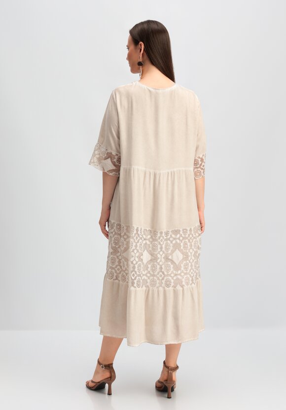 Платье ярусное кружевное шир.  580, рис. 3